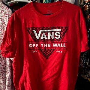 Vans Red Graphic T-Shirt